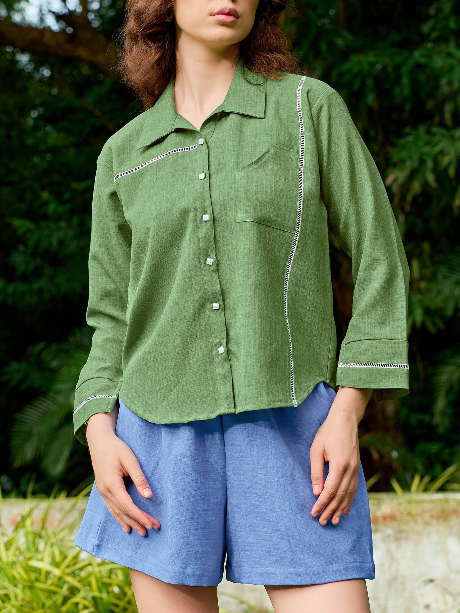 Stylished Linen Shirt