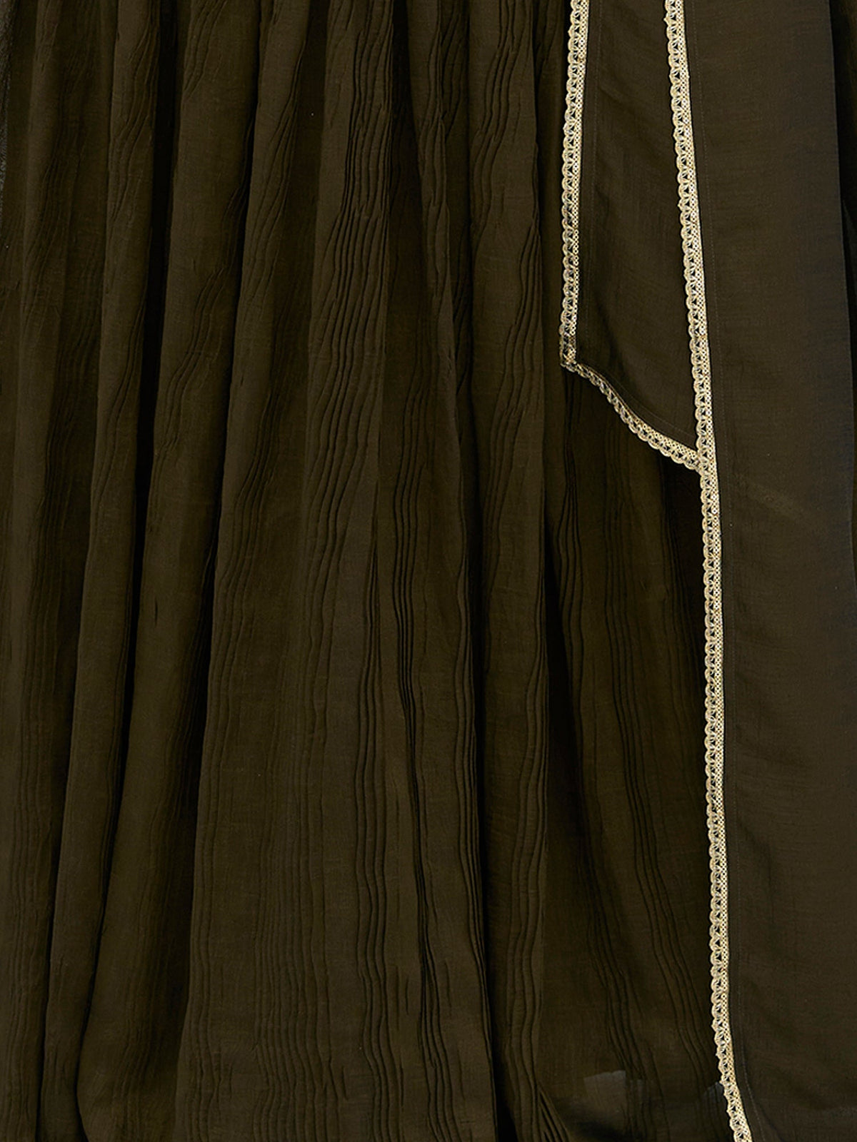 Yashi-Olive Olive Lehenga Choli