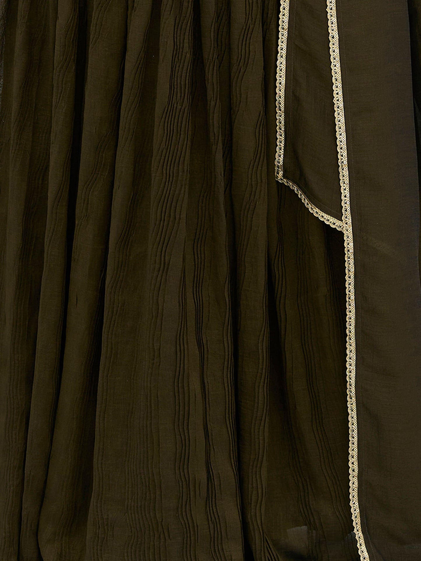 Yashi-Olive Olive Lehenga Choli