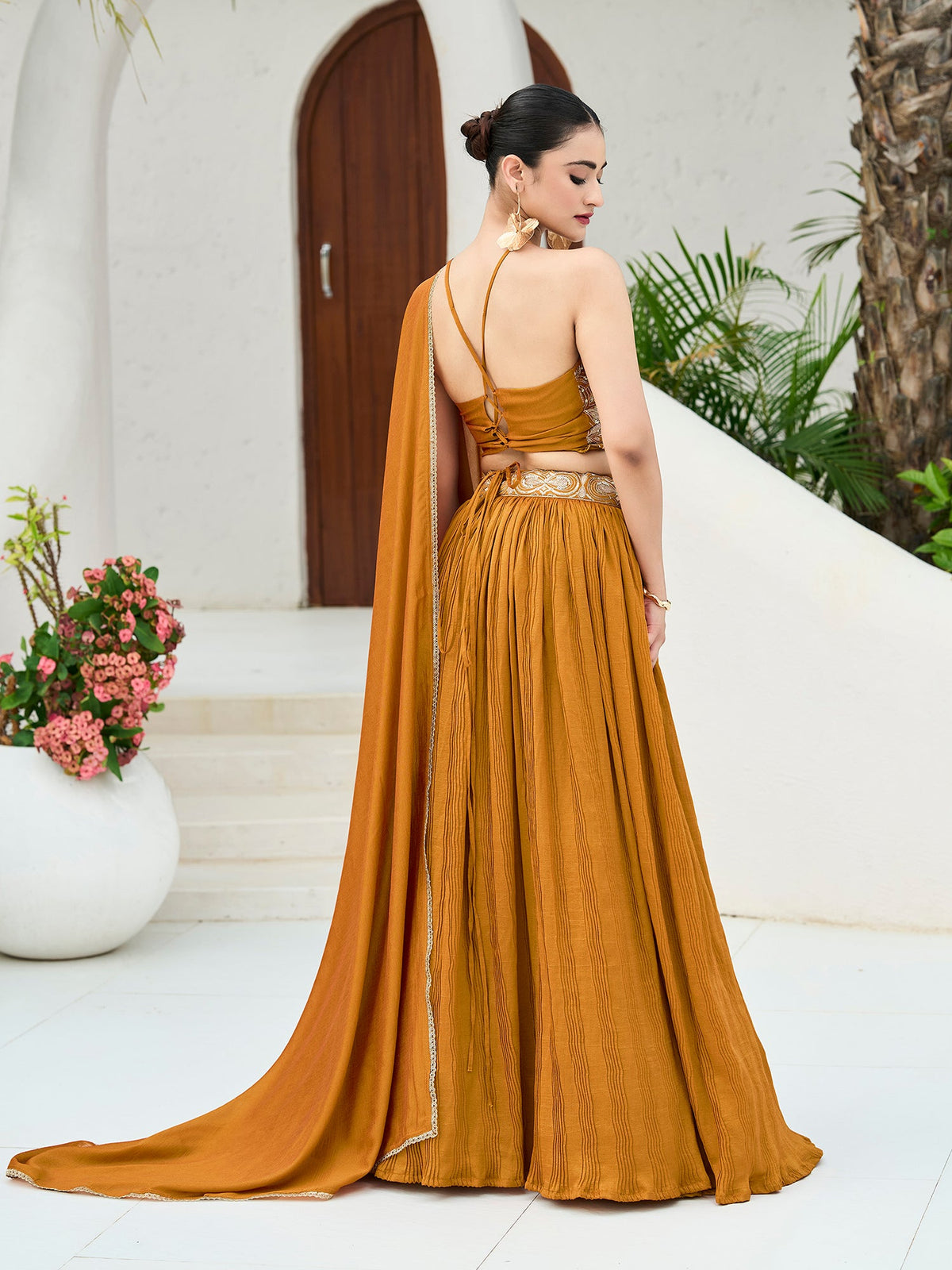 Yashi-Yellow Yellow Lehenga Choli