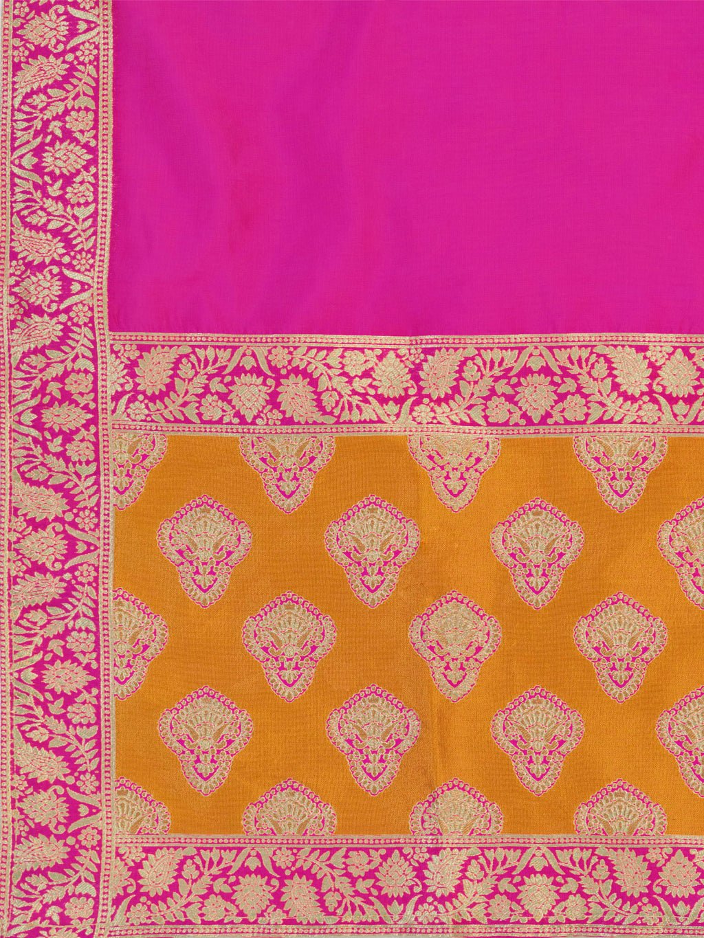 Women's Yellow Kanjiwaram Lehengas