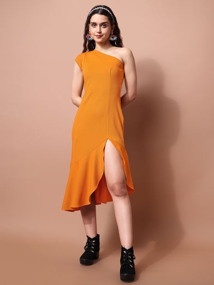 Honey High-low Fit and Flare Dress