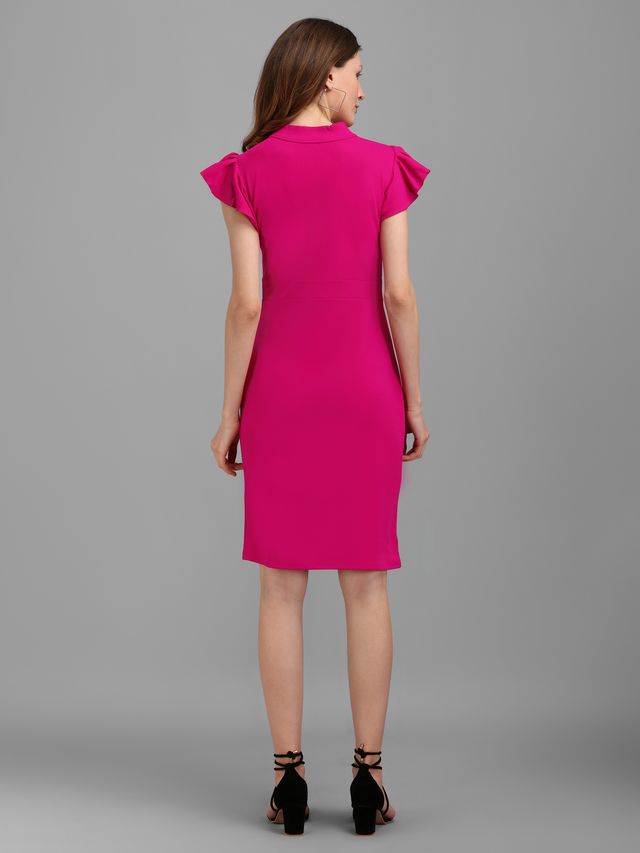 Women Pink Bodycon dress