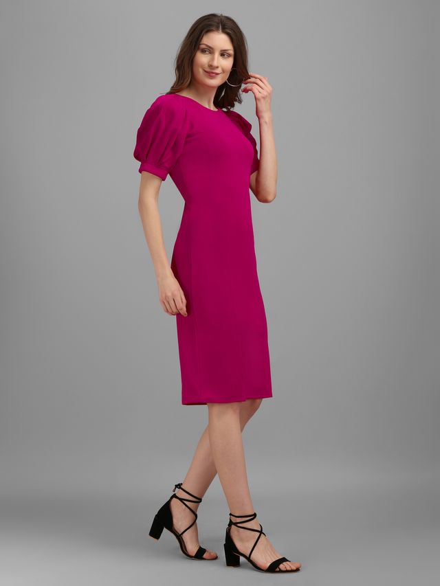 Women Pink Bodycon dress