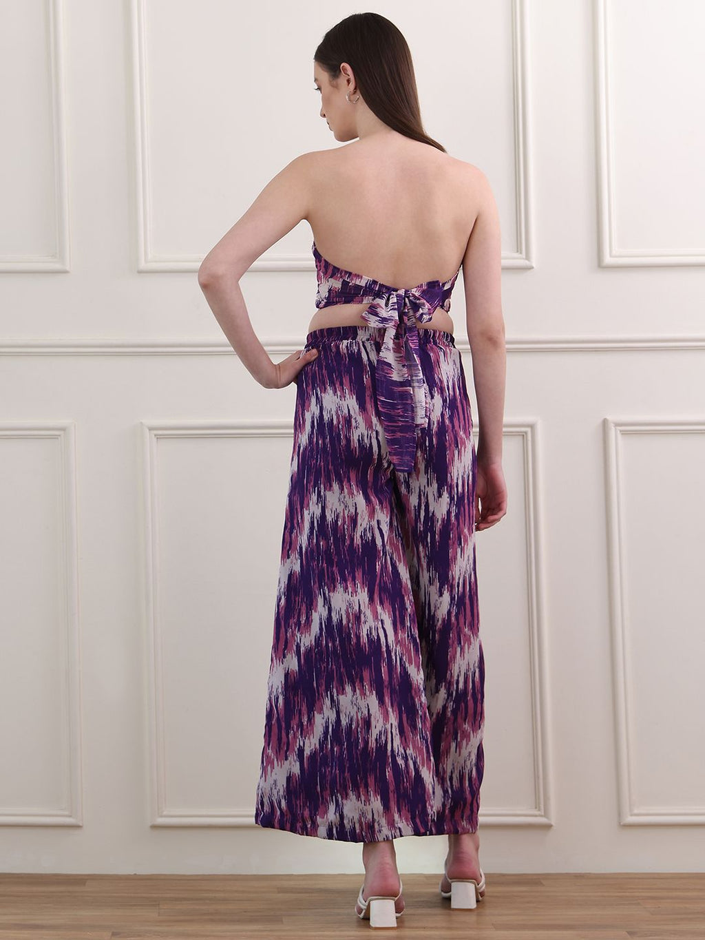 Obshivka   Purple Printed Co-Ords