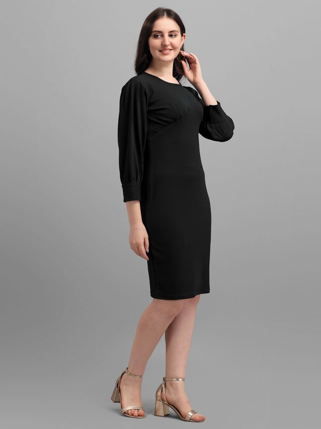 Women Black Bodycon dress