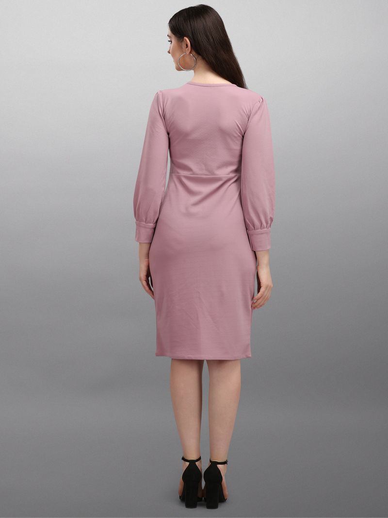 Women Purple Bodycon dress