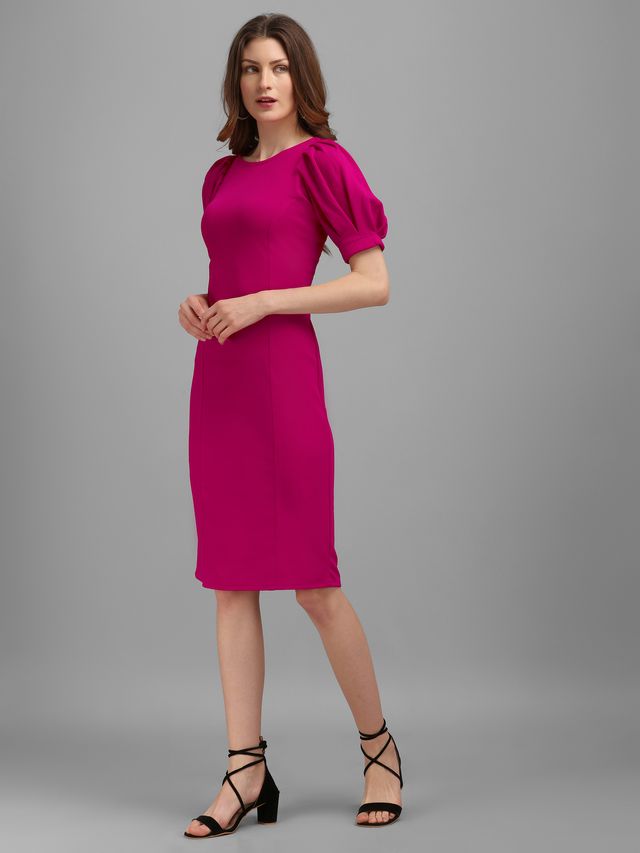 Women Pink Bodycon dress