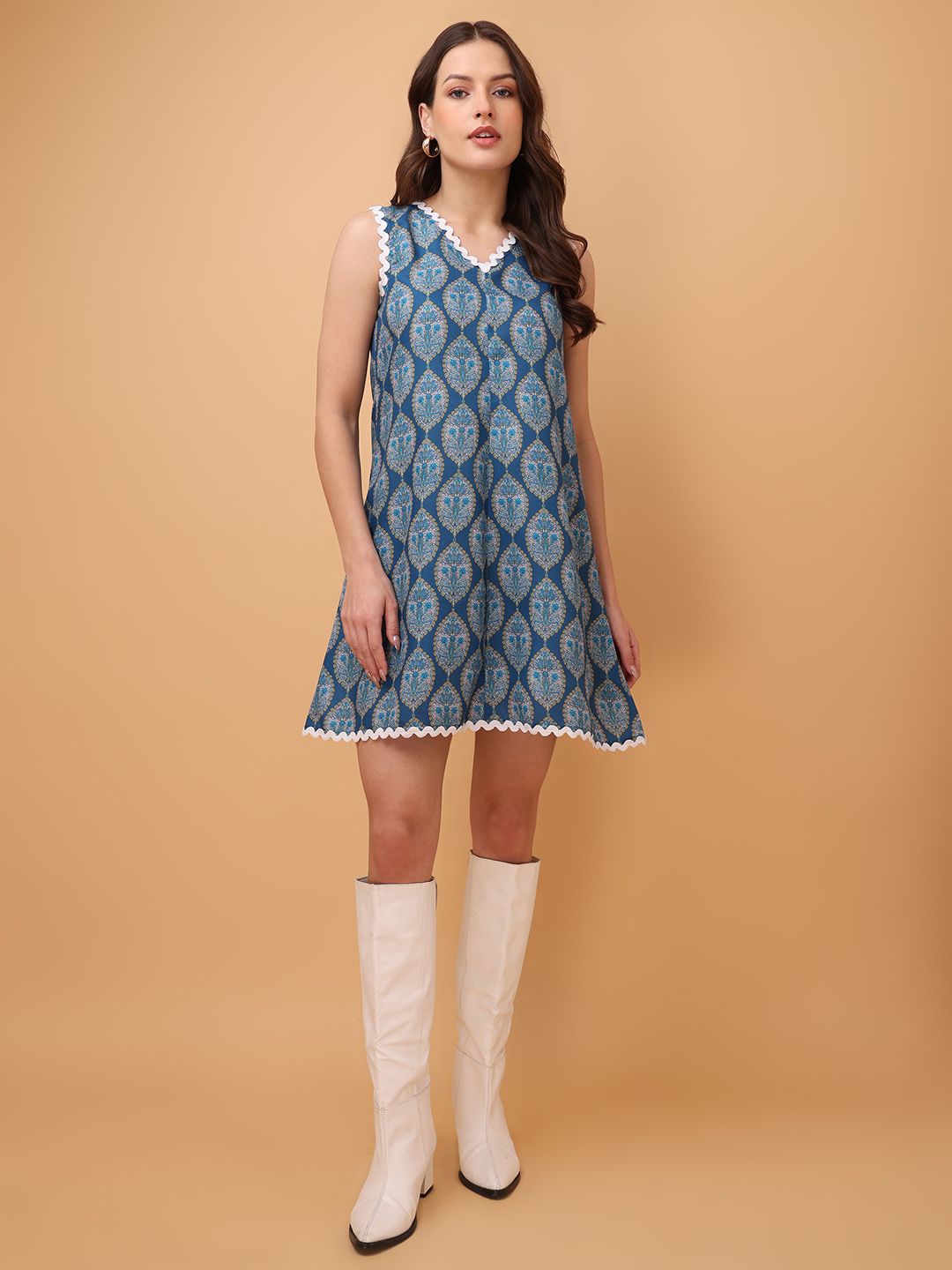 Mini Length A-Line Dress