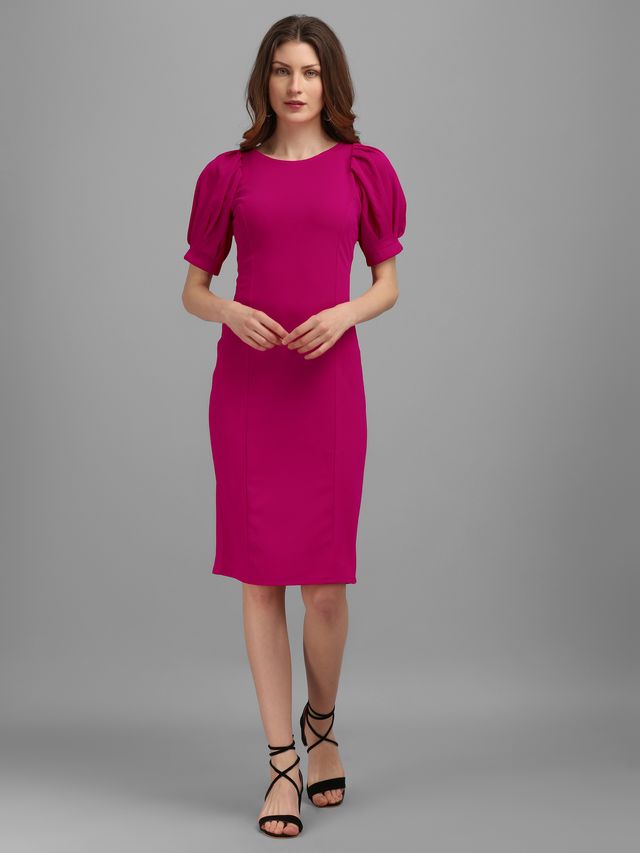 Women Pink Bodycon dress