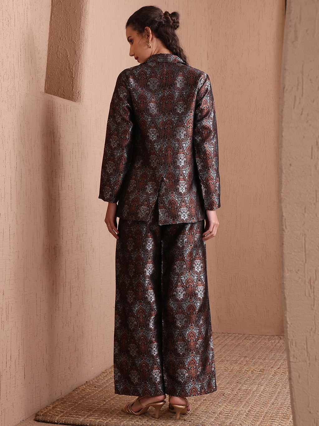 Obshivka Women’s Black Printed Co-Ords