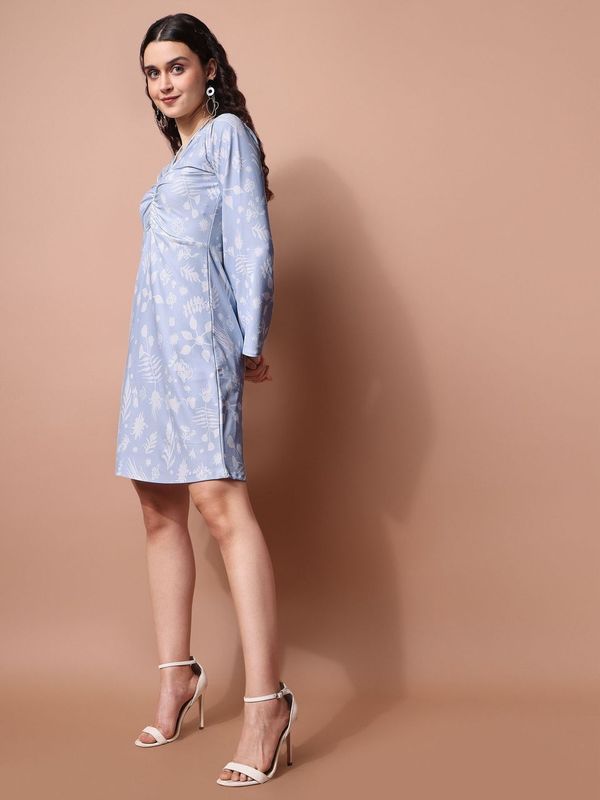 Women Grey A line Dress