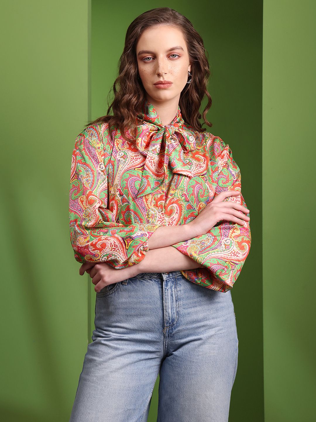 Obshivka  Printed Floral Top