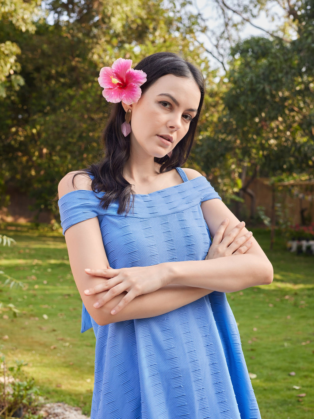 Relaxed Fit Sleeveless Dress