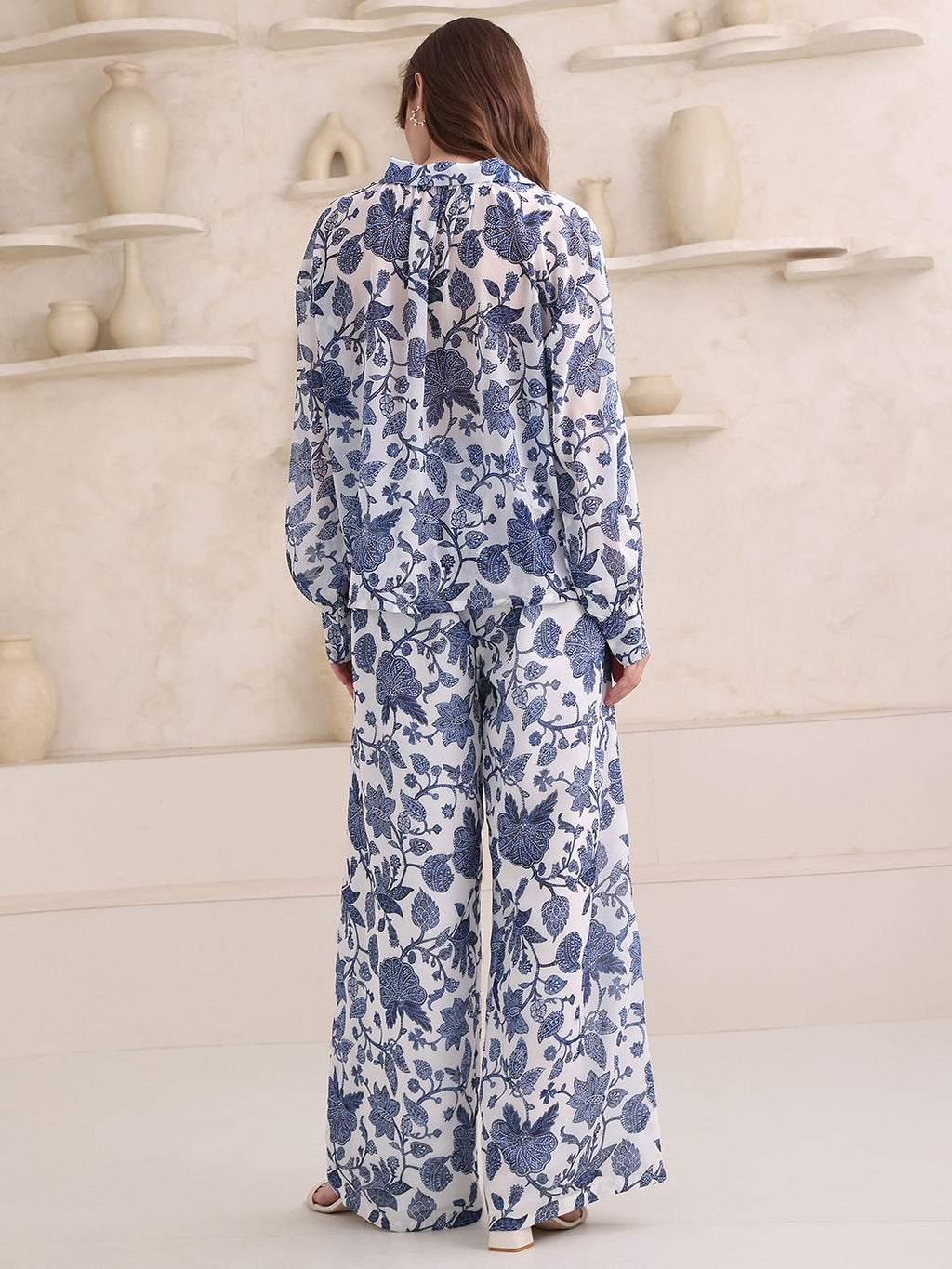 Obshivka   White Printed Co-Ords