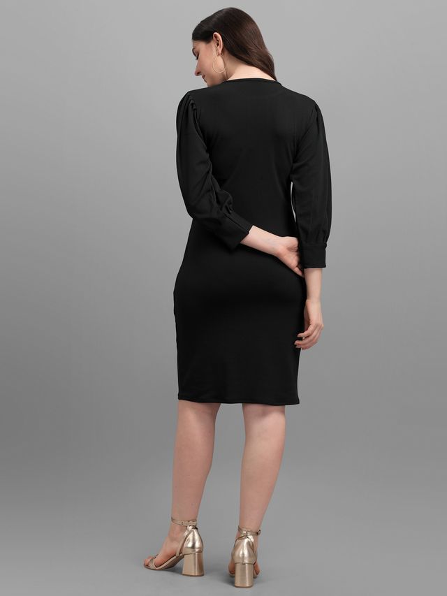 Women Black Bodycon dress