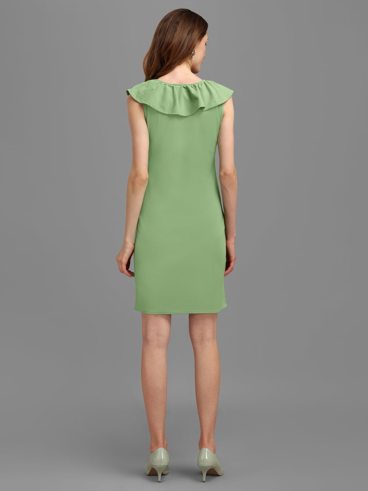 Parrot V-neck Bodycon Dress