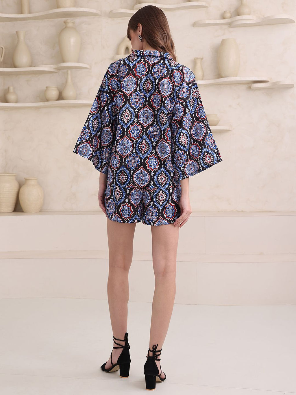 Obshivka   Black Printed Co-Ords