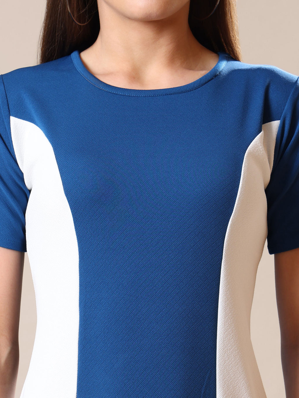 Women's Mini Length BodyconTeal Dress