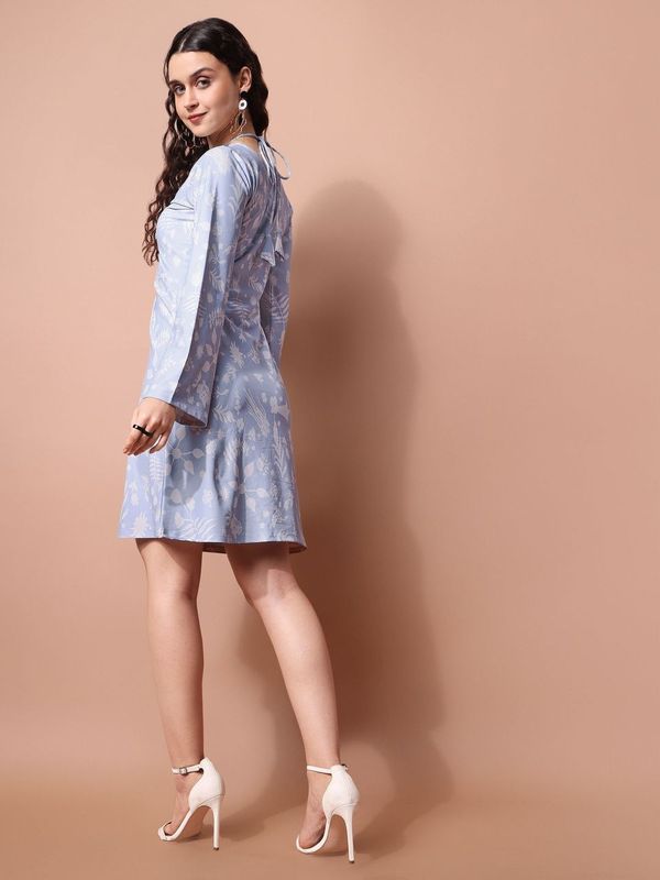 Women Grey A line Dress