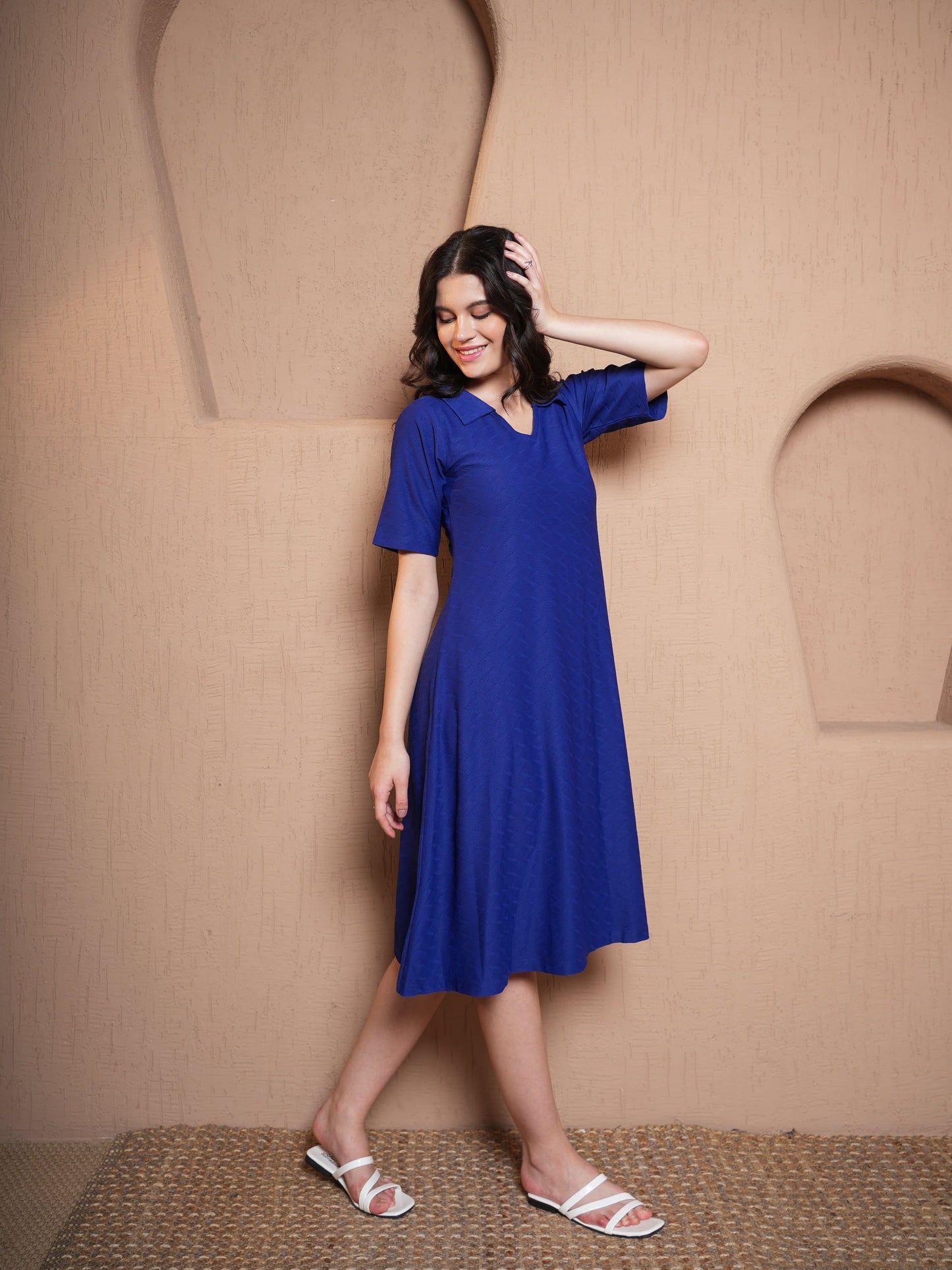 Women A Line Flared dress