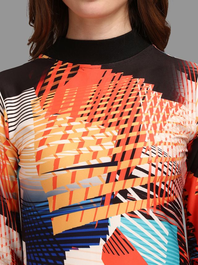 Women Multi Bodycon Dress