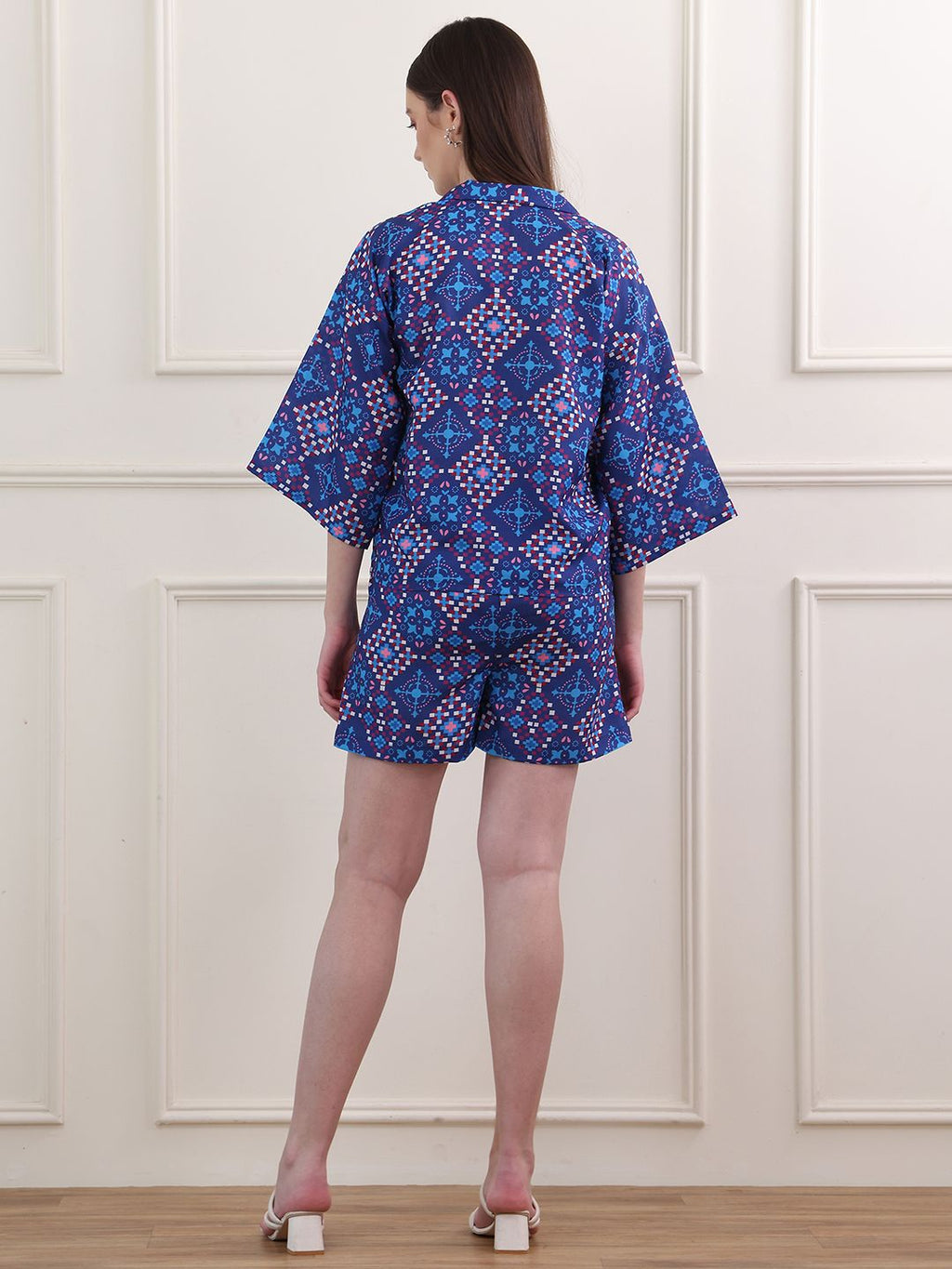 Obshivka   Blue Printed Co-Ords