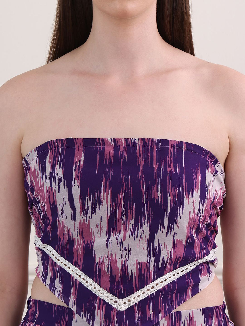 Obshivka   Purple Printed Co-Ords