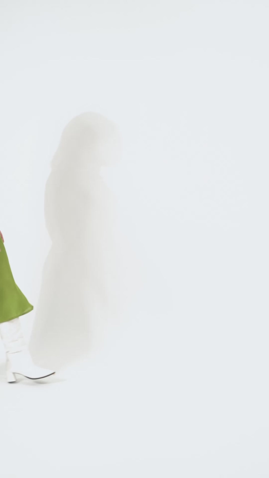 Women's Fit & Flared Green Dress