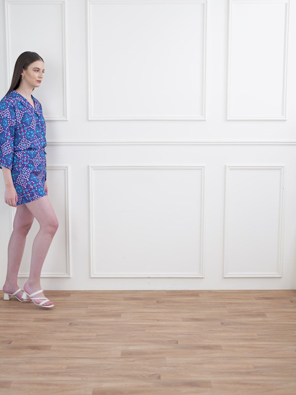 Obshivka   Blue Printed Co-Ords