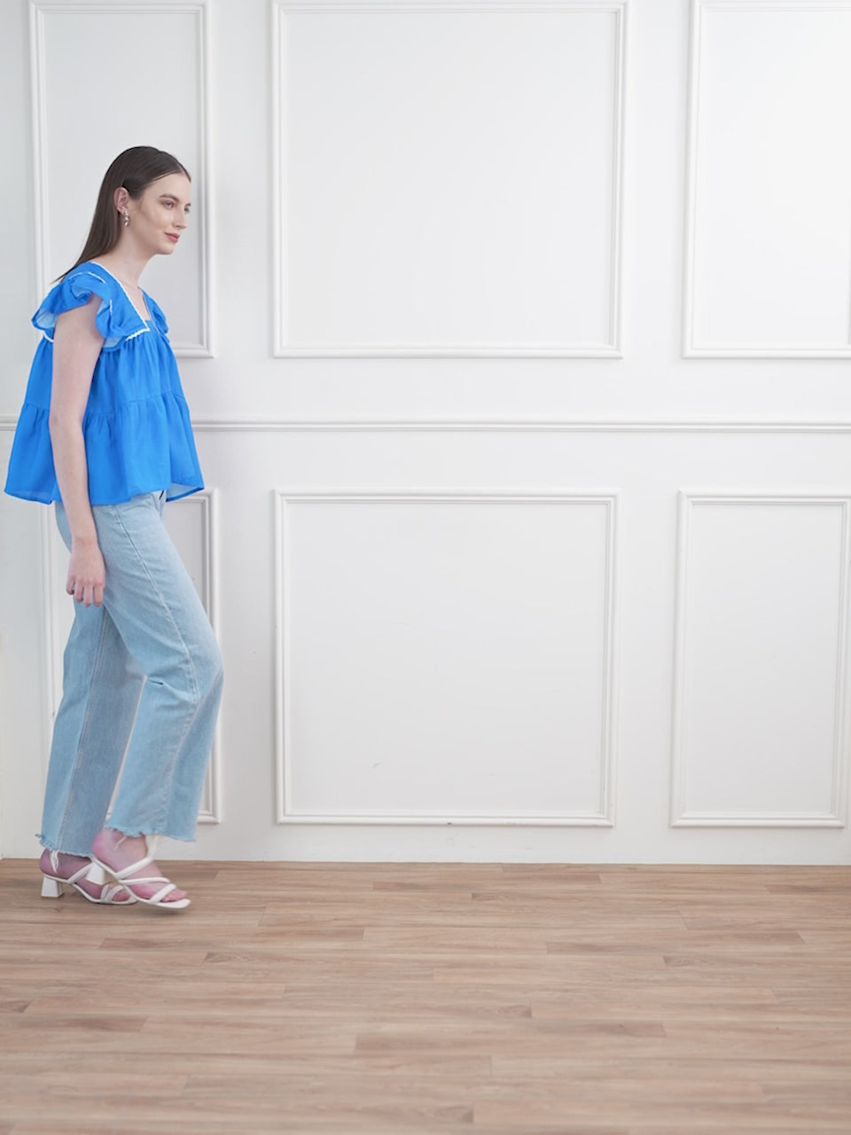 Obshivka  V Neck Solid Top